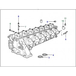  STC3698 | Gruppo testata-motore Motore diesel 2.5L BMW a 6 cilindri Prima dell'ordine verificare la versione del componente di ricambio